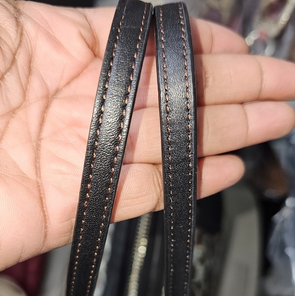 NWT COACH TAXI ZIP TOP TOTE IN SIGNATURE COATED CANVAS WOMEN BAG BROWN - Picture 8 of 14